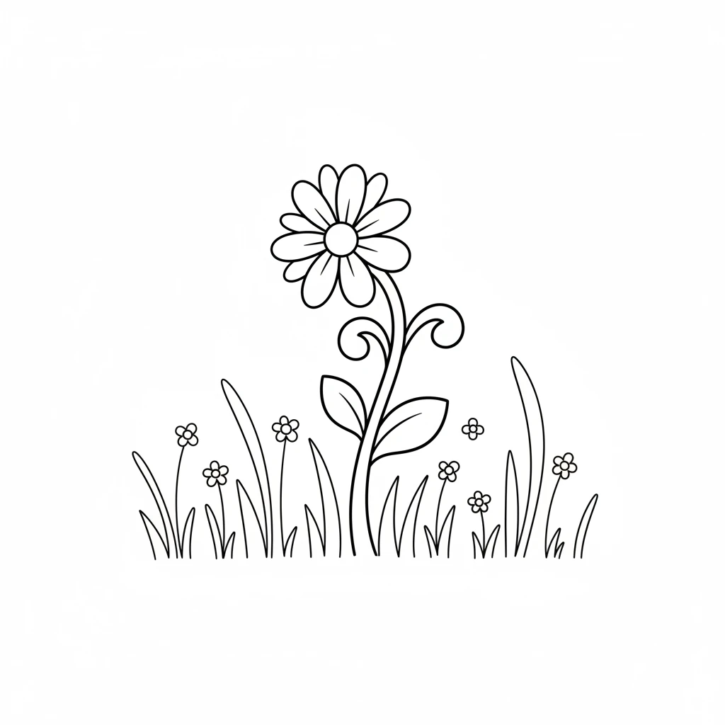 Now, Pip stood tall and strong, a beautiful plant blooming brightly in the field. Pip was a vibrant part of the amazing spring world, ready for more sunny days and gentle breezes.
