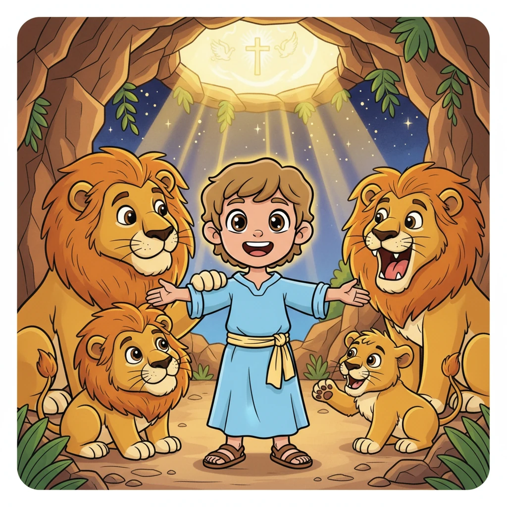 Daniel and the Roaring Friends!