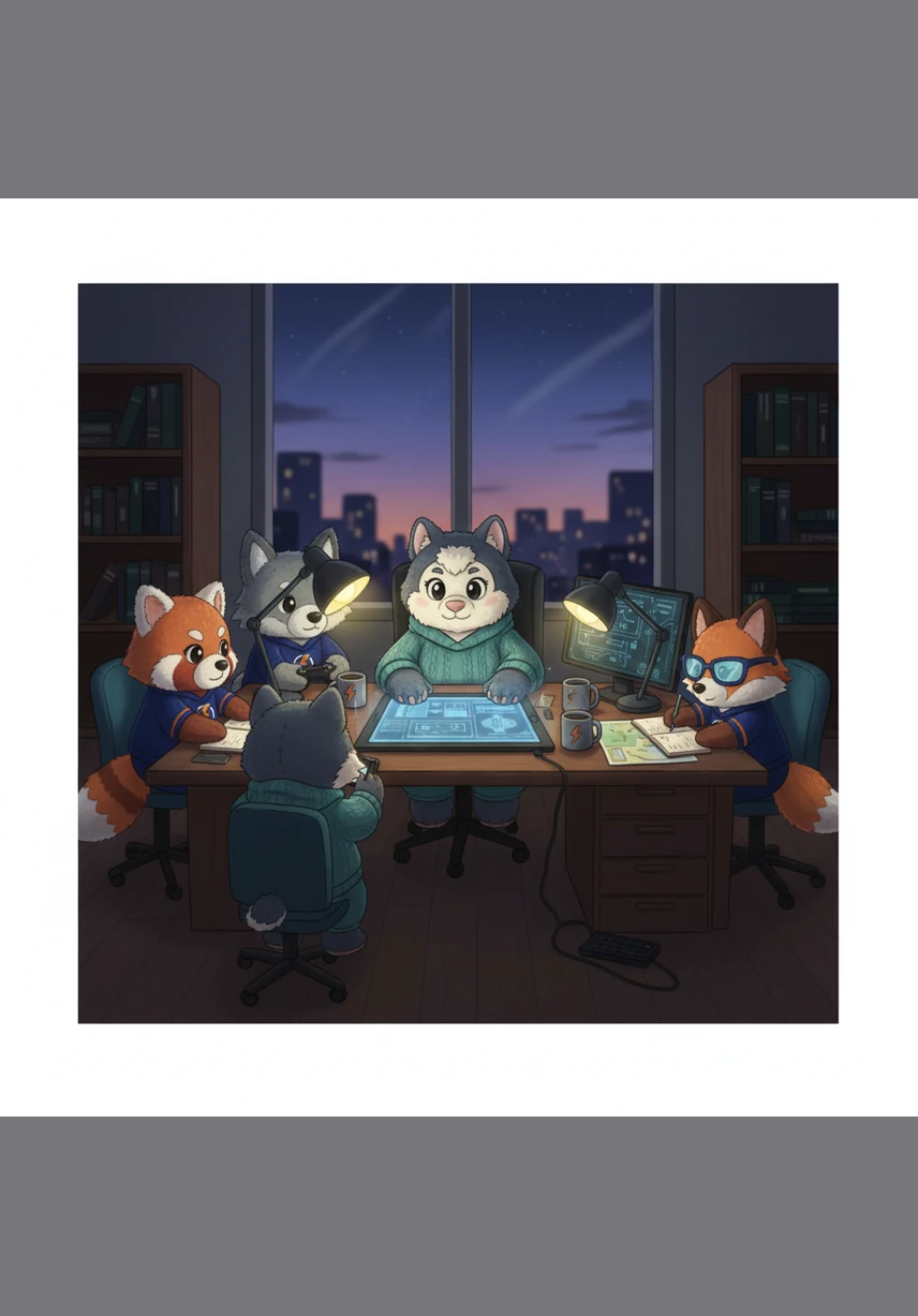 As the sun sets, the office remains aglow with the warm light of desk lamps and the quiet determination of the team. They spend long hours huddled over complex diagrams and blueprints, mapping out a future that balances technological efficiency with the essential human touch.