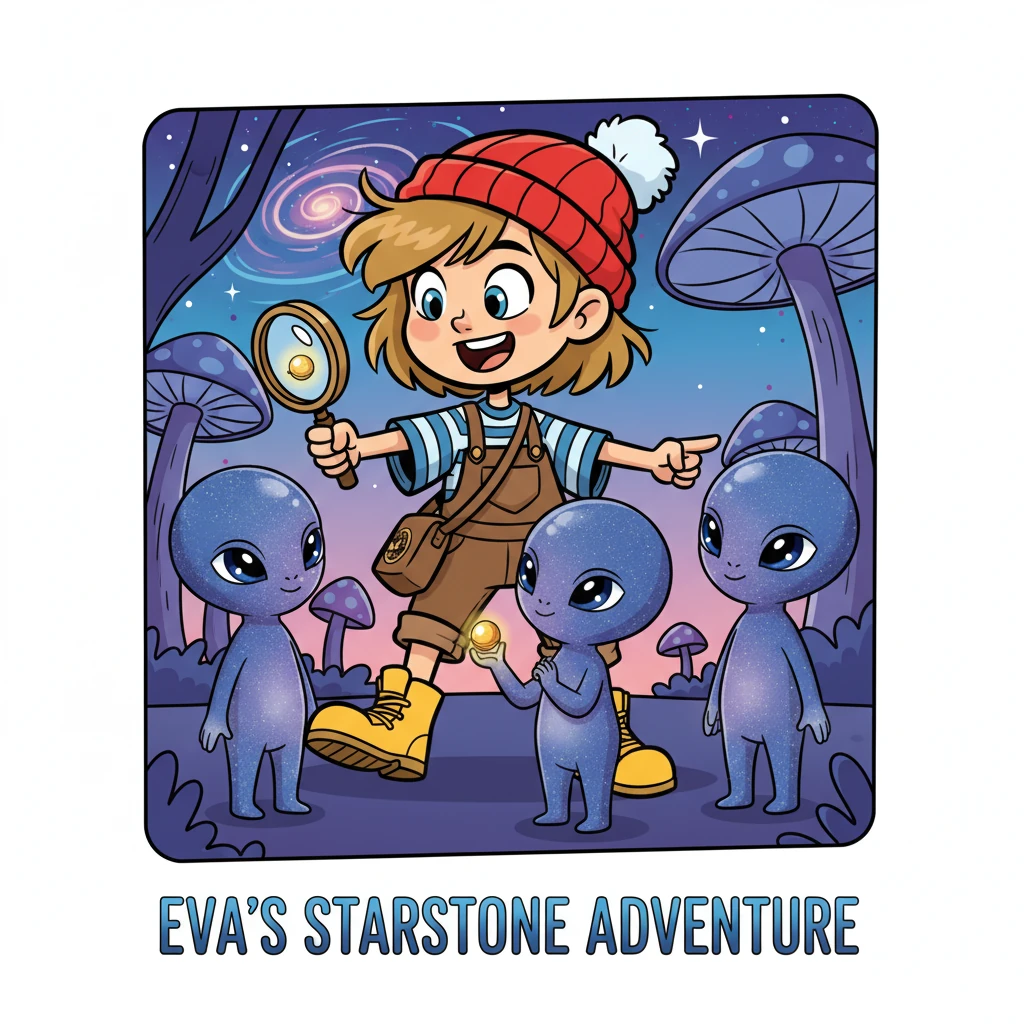 Eva and the Cosmic Visitors - science-fiction