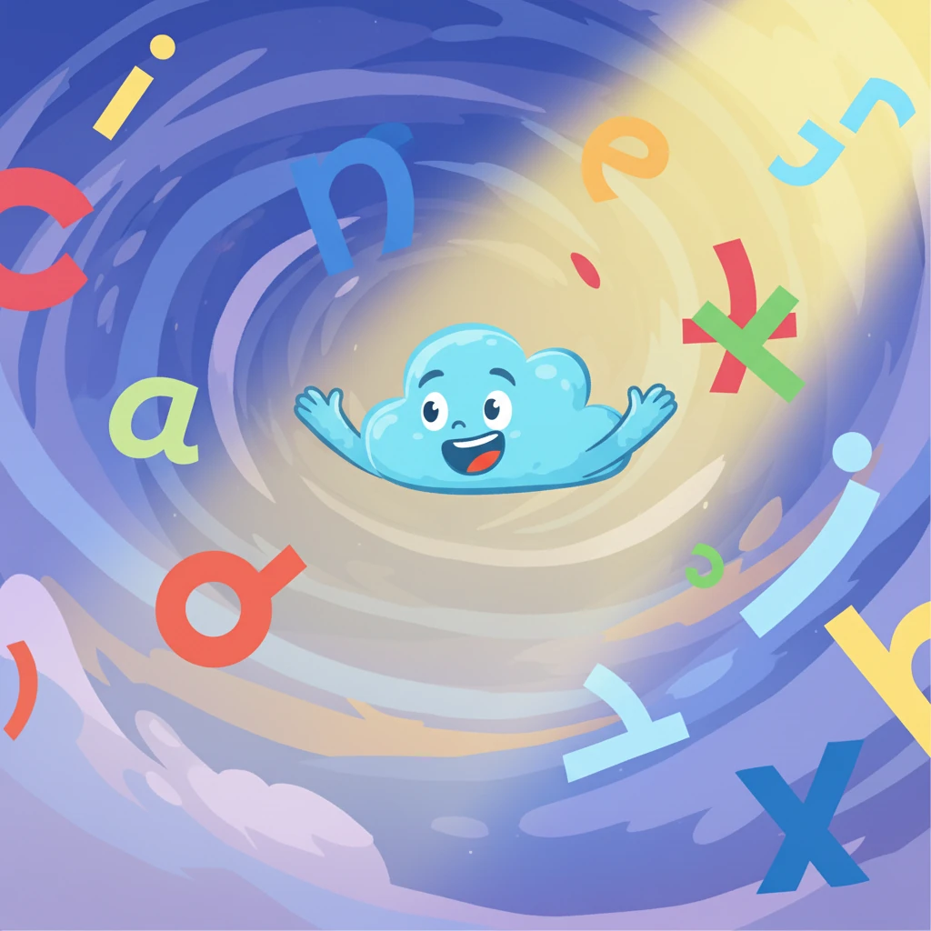 De repente, un rayo de sol cálido lo tocó. Hola sintió un estallido de energía y, por primera vez, pronunció su nombre en voz alta: '¡Hola!'