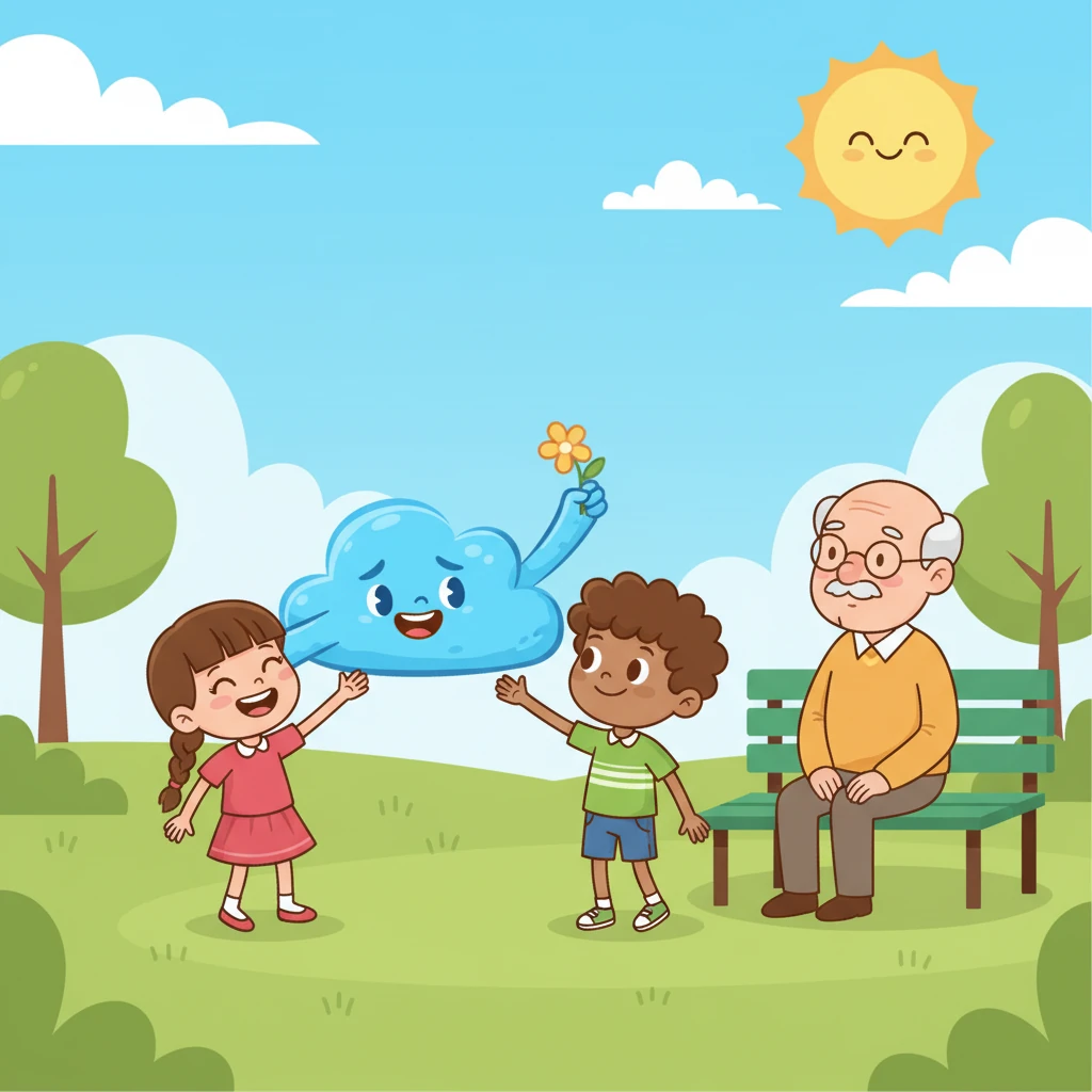 Ayudó a dos niños a hacerse amigos en el parque, a un anciano a sentirse menos solo y a una flor a saludar al sol de la mañana.