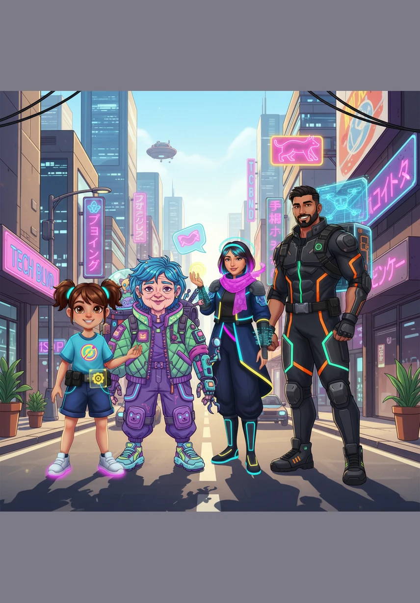 Anita is a bright-eyed little girl with a big smile and a heart full of curiosity. She loves to explore her sunny neighborhood and learn about all the people who live there.