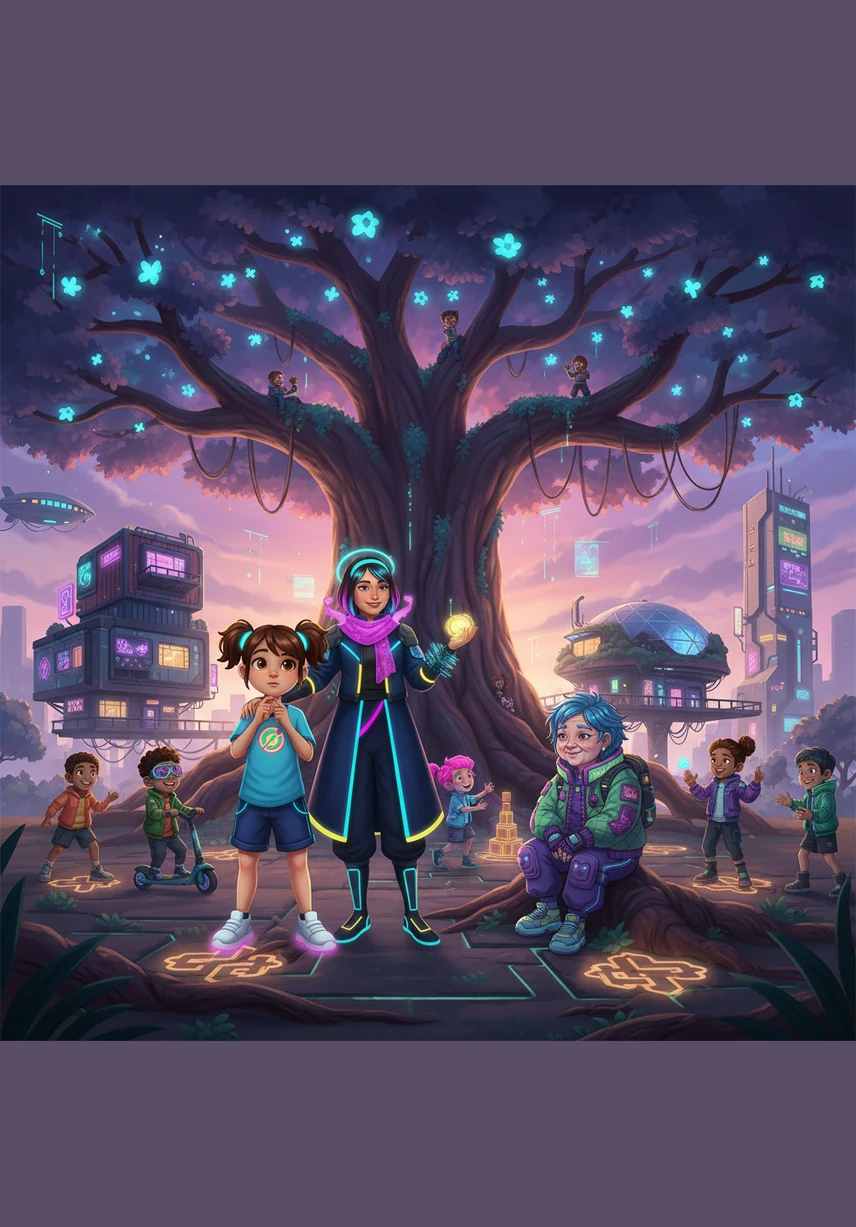 Anita realizes something very important while she watches her friends play under the big oak tree. Even though their homes and families look different, every single one is built on a foundation of deep love.