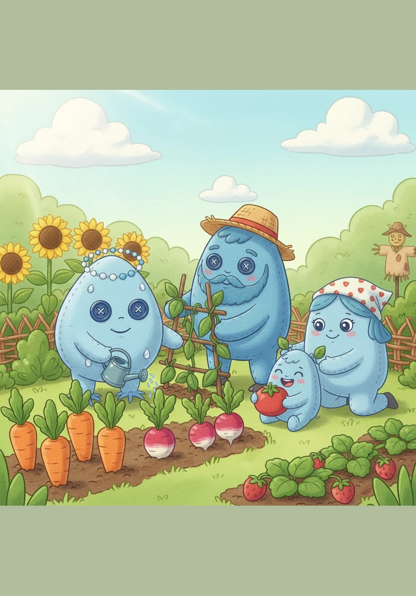 In the garden, Rainey and her family use a watering can for the thirsty flowers and a bucket to wash the car, making sure not a single drop is wasted.