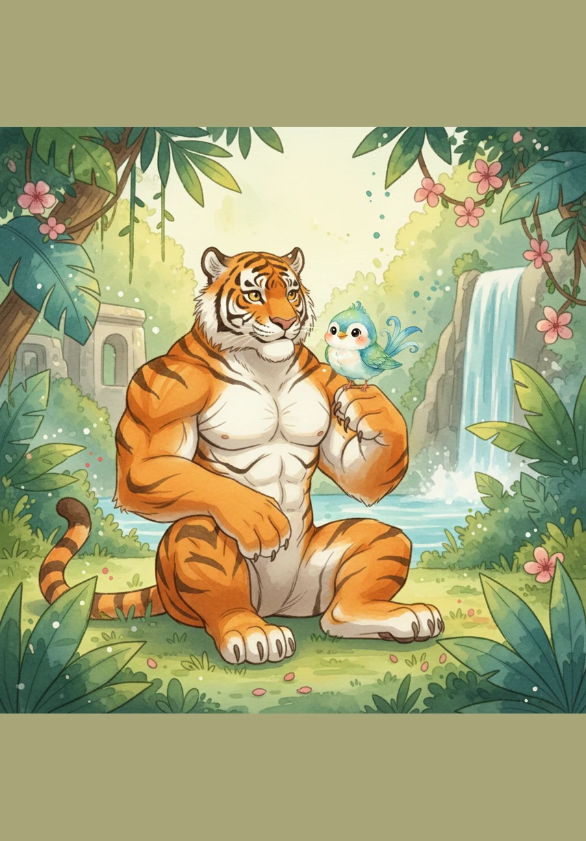 Toby and Pip realize they have found a special bond that will last for a very long time. They are the best of friends, ready for many more wonderful adventures in their beautiful jungle home.