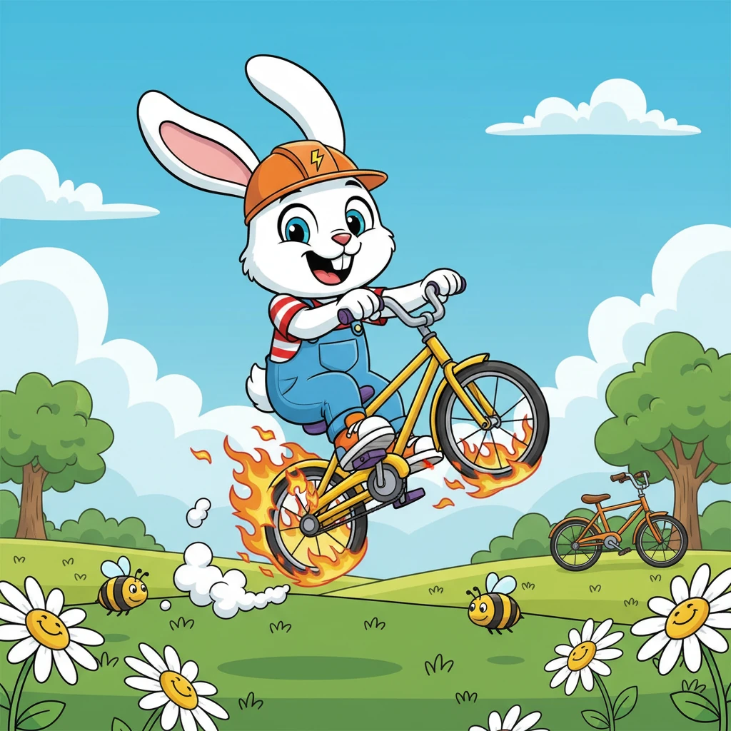 Buster's Blazing Bicycle Bonanza - animal