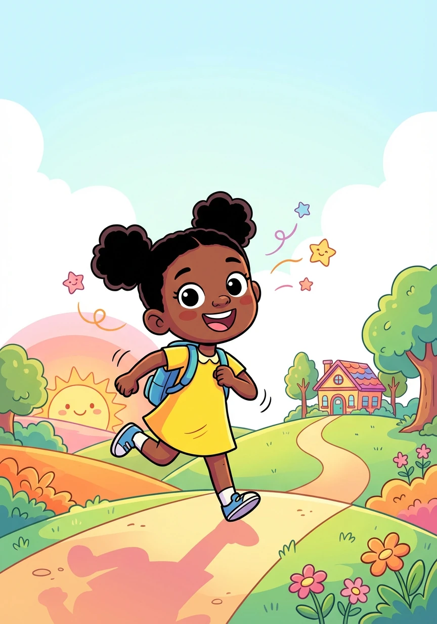 Abeni skipped home, her heart full of joy and her mind buzzing with new ideas. She knew that The Bright School of Wonder was more than just a school, it was a place where dreams came alive and anything was possible. She couldn't wait for the next day's adventure!
