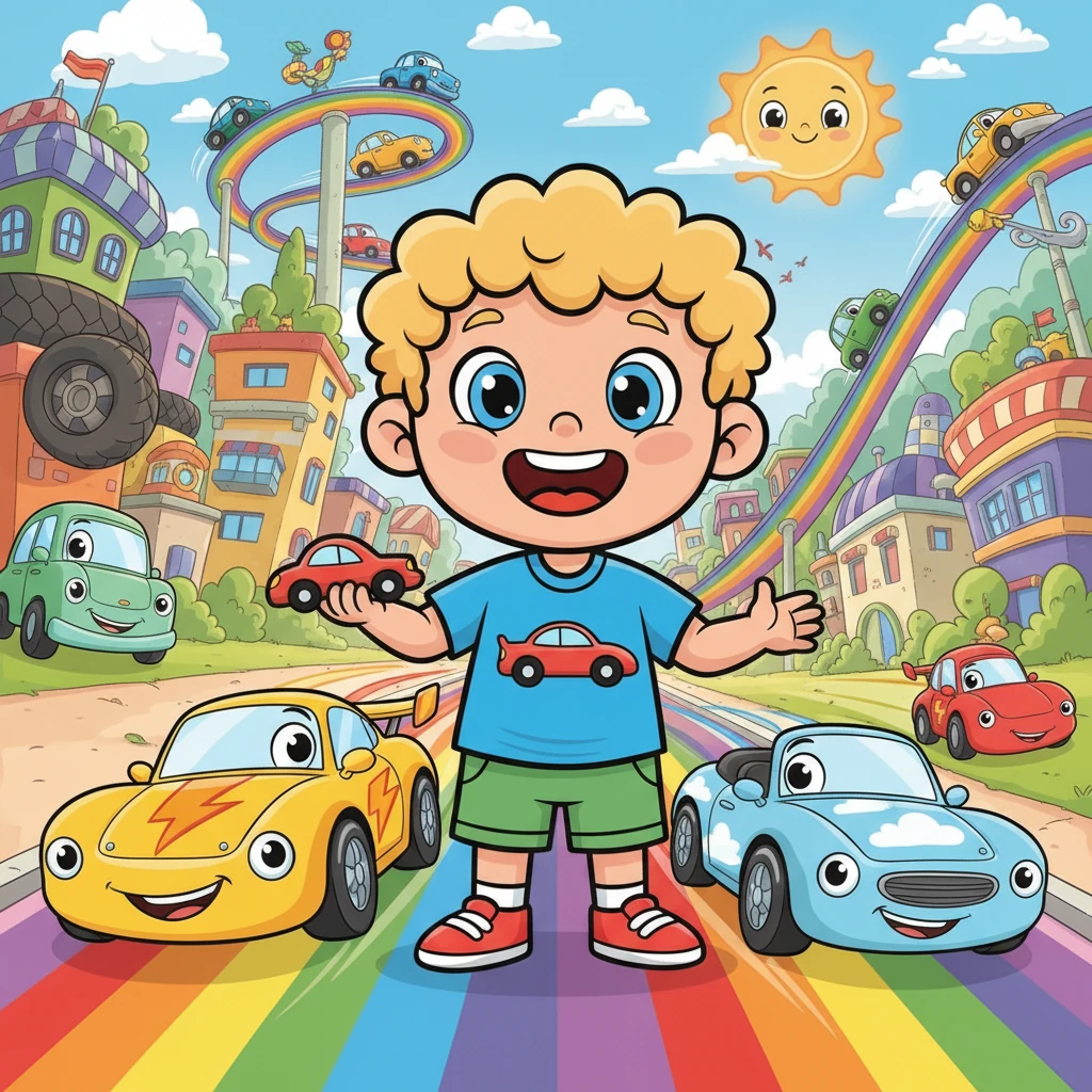 Leo und die fröhlichen Rennautos - adventure