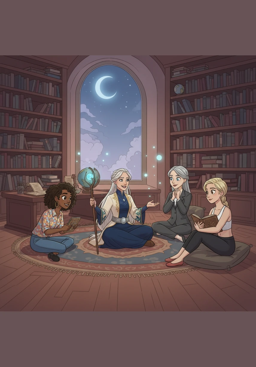 She tells them of an ancient queen who wandered into a misty valley when her own internal fire felt like it might consume her grace. There, she discovered these humble blossoms that thrived in the cool shadows, absorbing the tranquility of the earth.