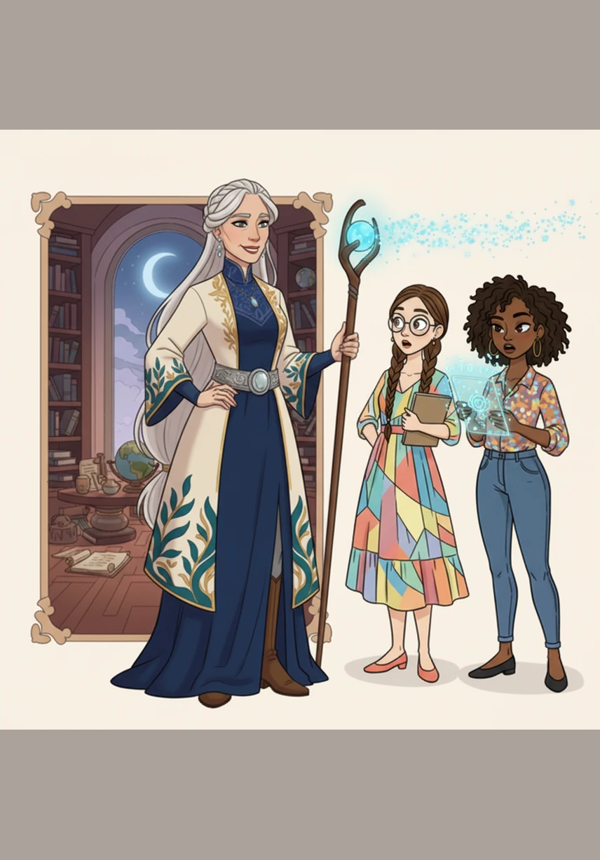 With a knowing glint in her eye, Elena picks up a fresh lemon and squeezes a few golden drops into each of their glasses. They gasp as the deep blue swirls and shifts, blossoming into a vibrant, royal purple before their very eyes.