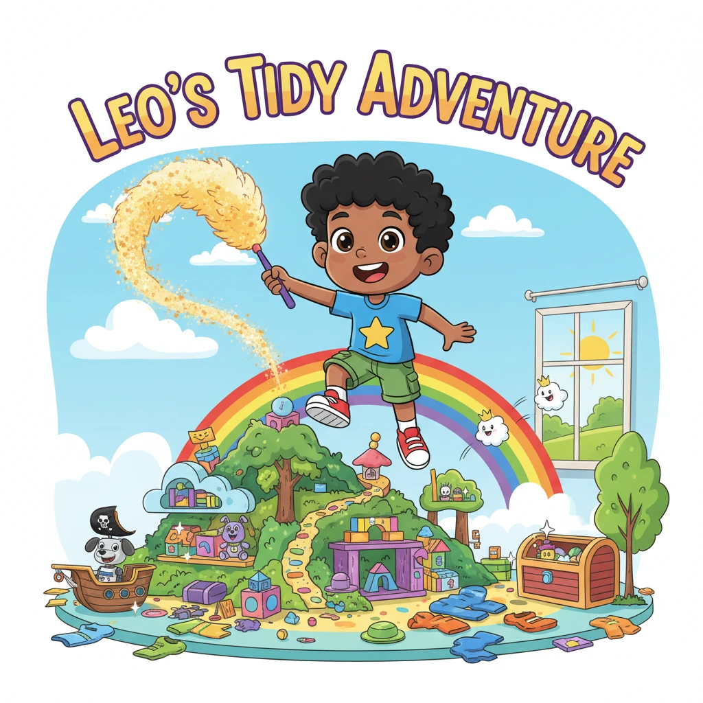 Leo's Tidy Adventure - Educational stories