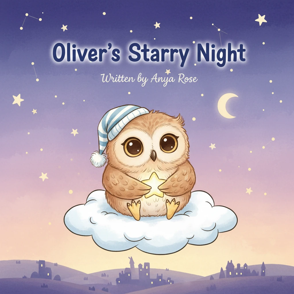 Oliver's Moonlit Journey - bedtime