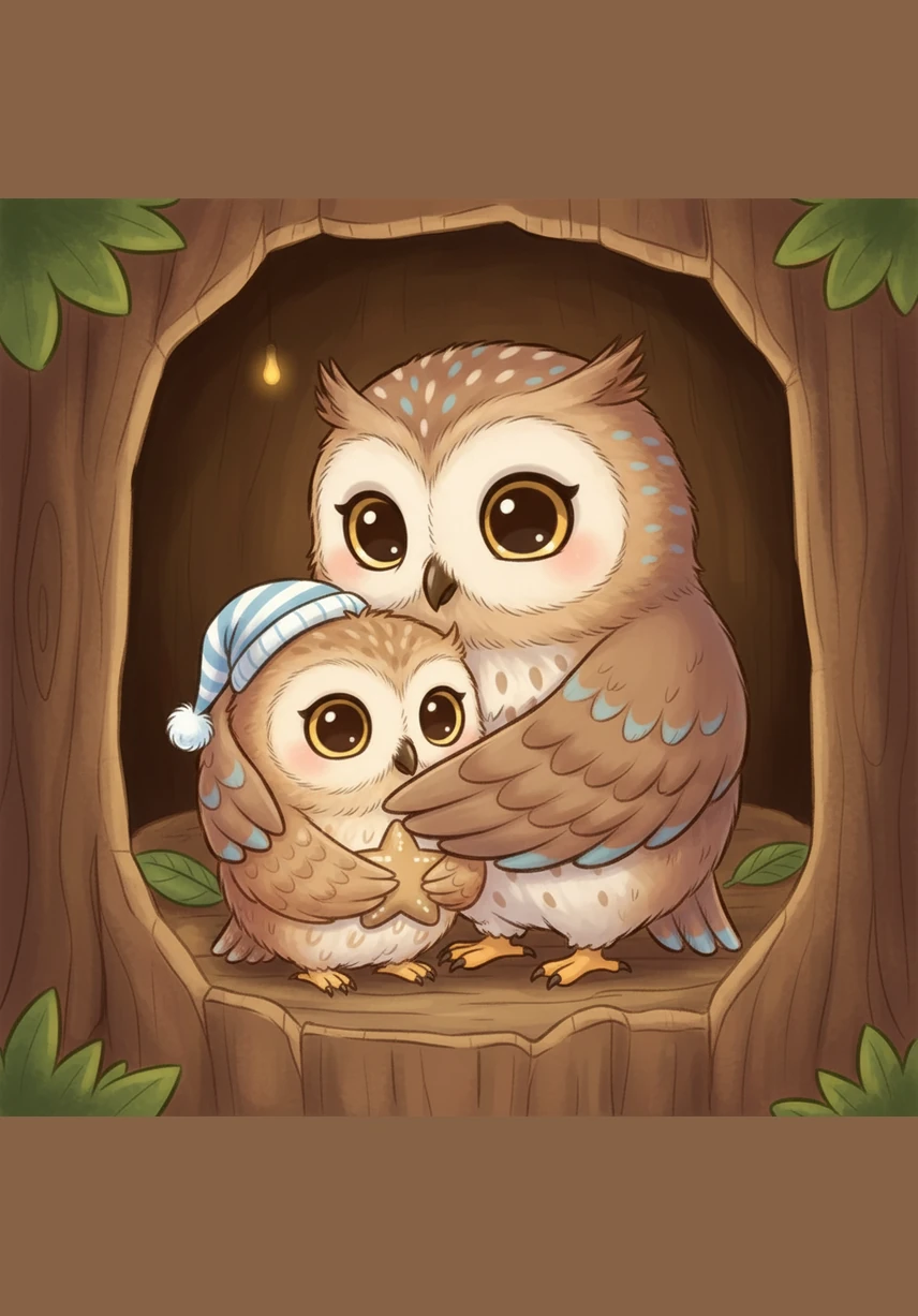 A gentle breeze carried the scent of lavender and pine, making Oliver’s large eyes feel heavy and warm. He realized that the whole world was sharing a giant, quiet hug.