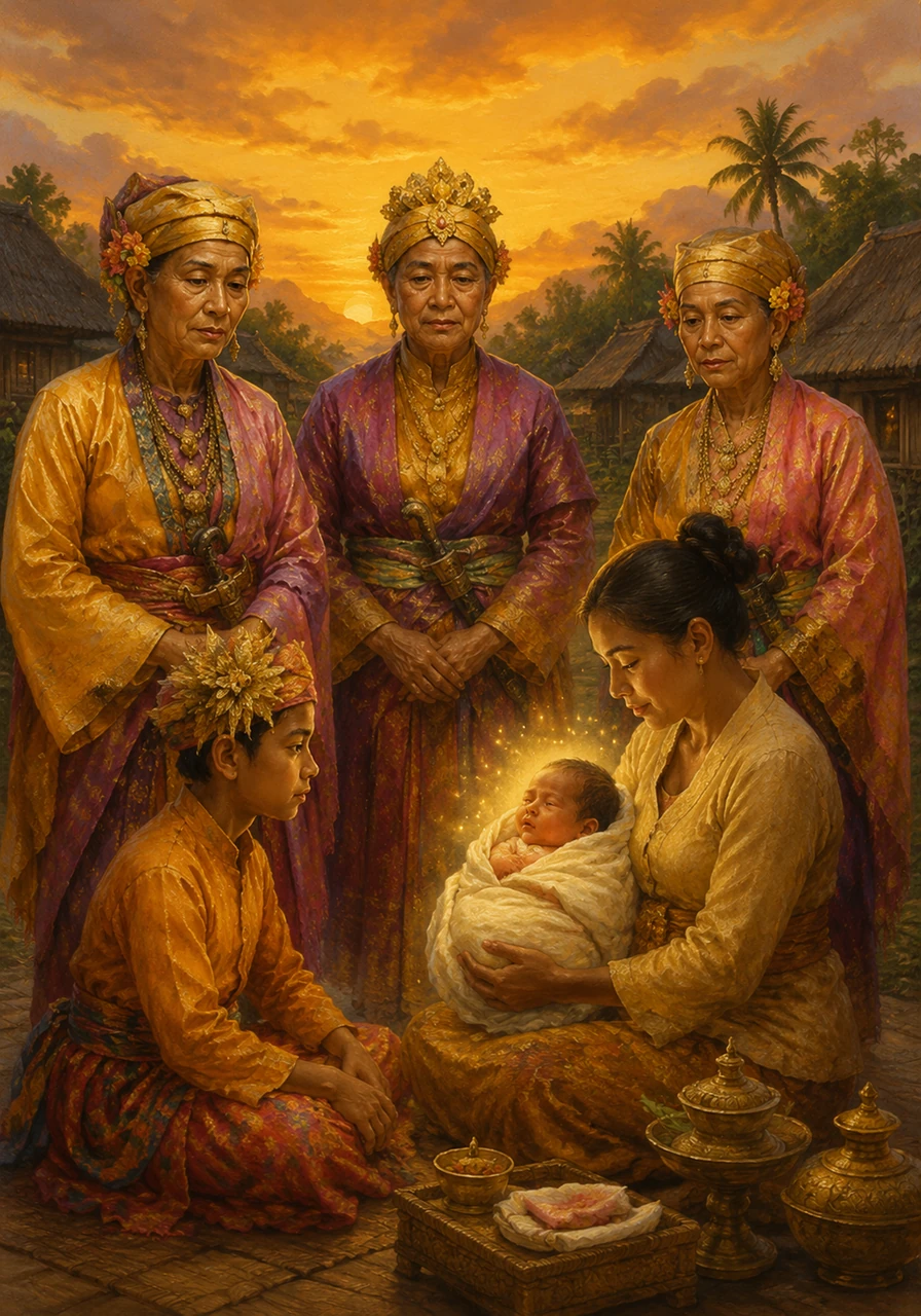Di desa Segeri yang tenang, seorang anak lahir dengan tanda-tanda istimewa yang menandakan ia terpilih oleh para Dewata. Langit senja berwarna keemasan menyambut kehadirannya yang membawa harapan bagi kelestarian tradisi kuno suku Bugis.
