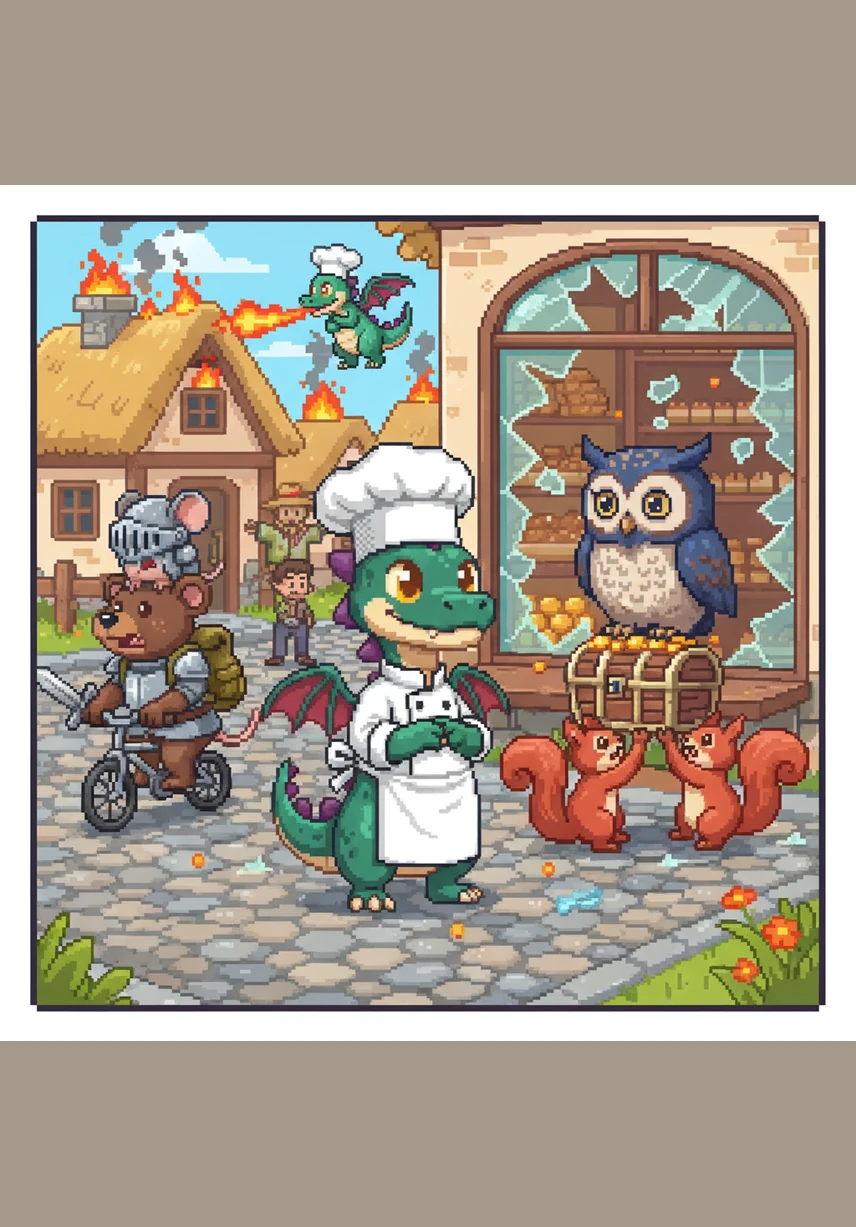 Ο φούρναρης δεν είχε ζυμώσει το ψωμί του, τα παιδιά έχασαν την πρώτη μέρα του σχολείου και οι κηπουροί ξέχασαν να ποτίσουν τα λουλούδια τους. Η πόλη, αντί για χαρούμενη, έγινε χαοτική και όλοι ένιωθαν πως τους έλειπε κάτι σημαντικό.