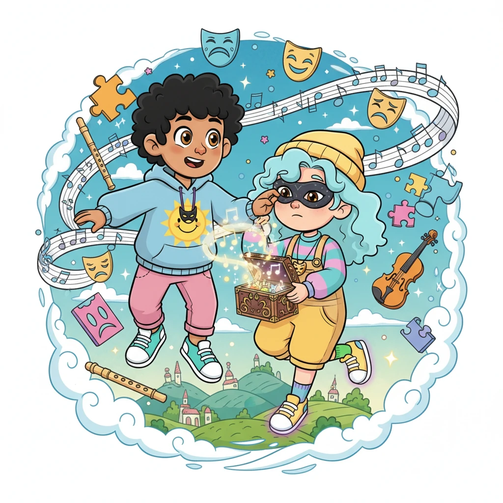 The Mask and the Melody - 成长故事