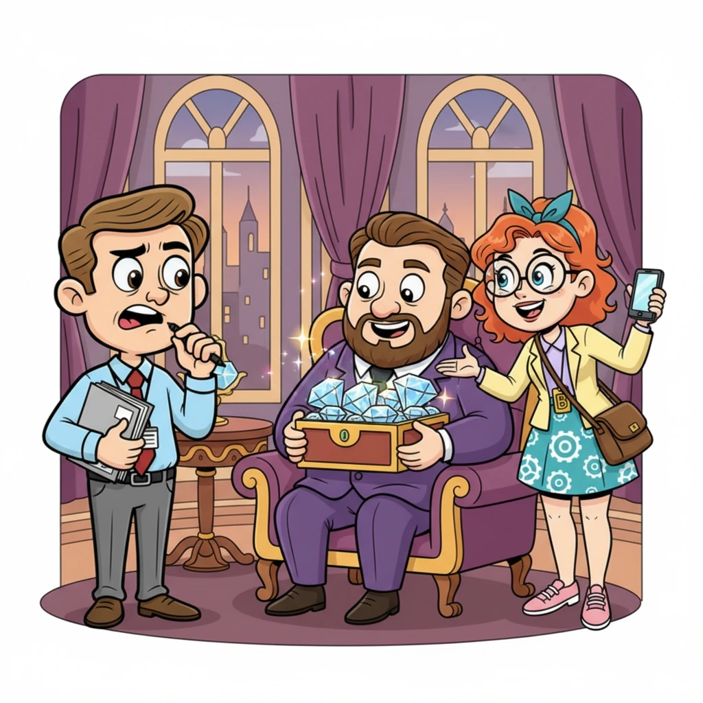 Arthur, feeling increasingly irrelevant and uneasy, cleared his throat loudly, attempting to re-engage Mr. Thorne in a discussion about upcoming market trends. Eleanor, however, merely waved a dismissive hand, still entranced by the shimmering diamonds, her attention firmly fixed on her powerful host and his extravagant generosity.