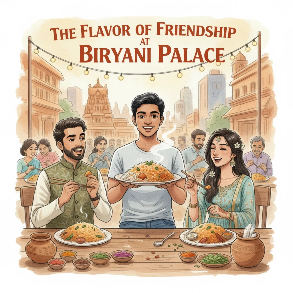 The Flavor of Friendship at Biryani Palace - 商业企划