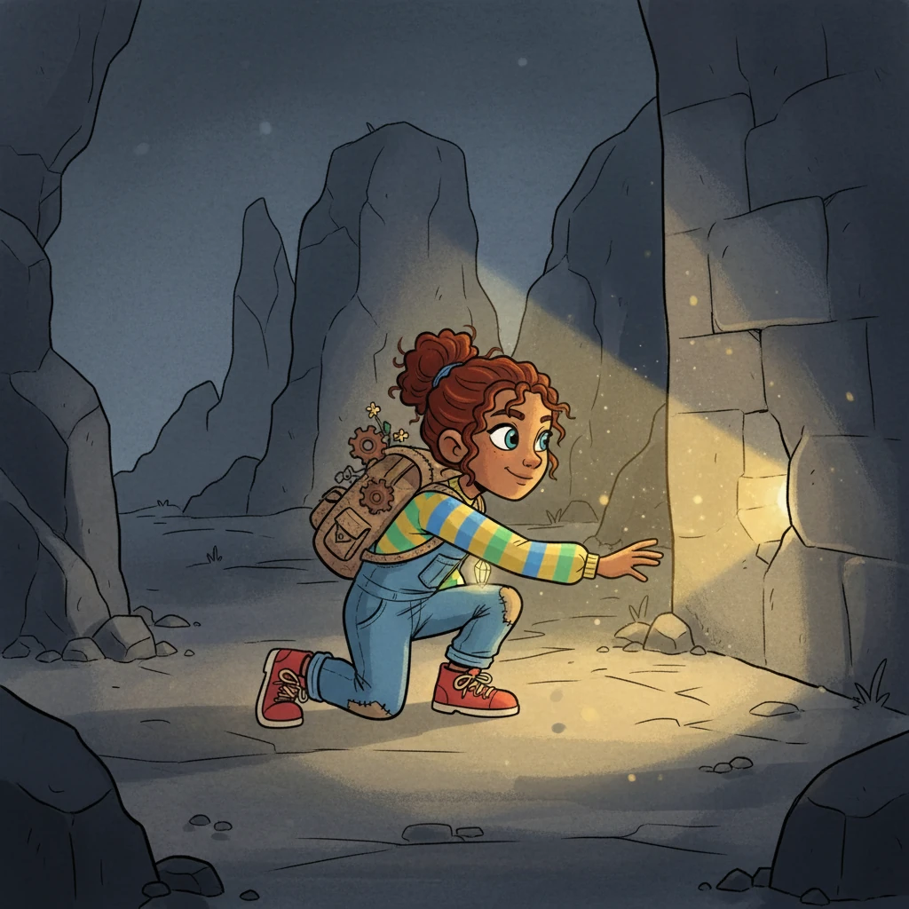 A faint, golden light peeked through the gloom, drawing Elara's attention. It emanated from a small, forgotten corner, a beacon in the desolate landscape. Curiosity tugged at her, beckoning her closer to its warm glow.