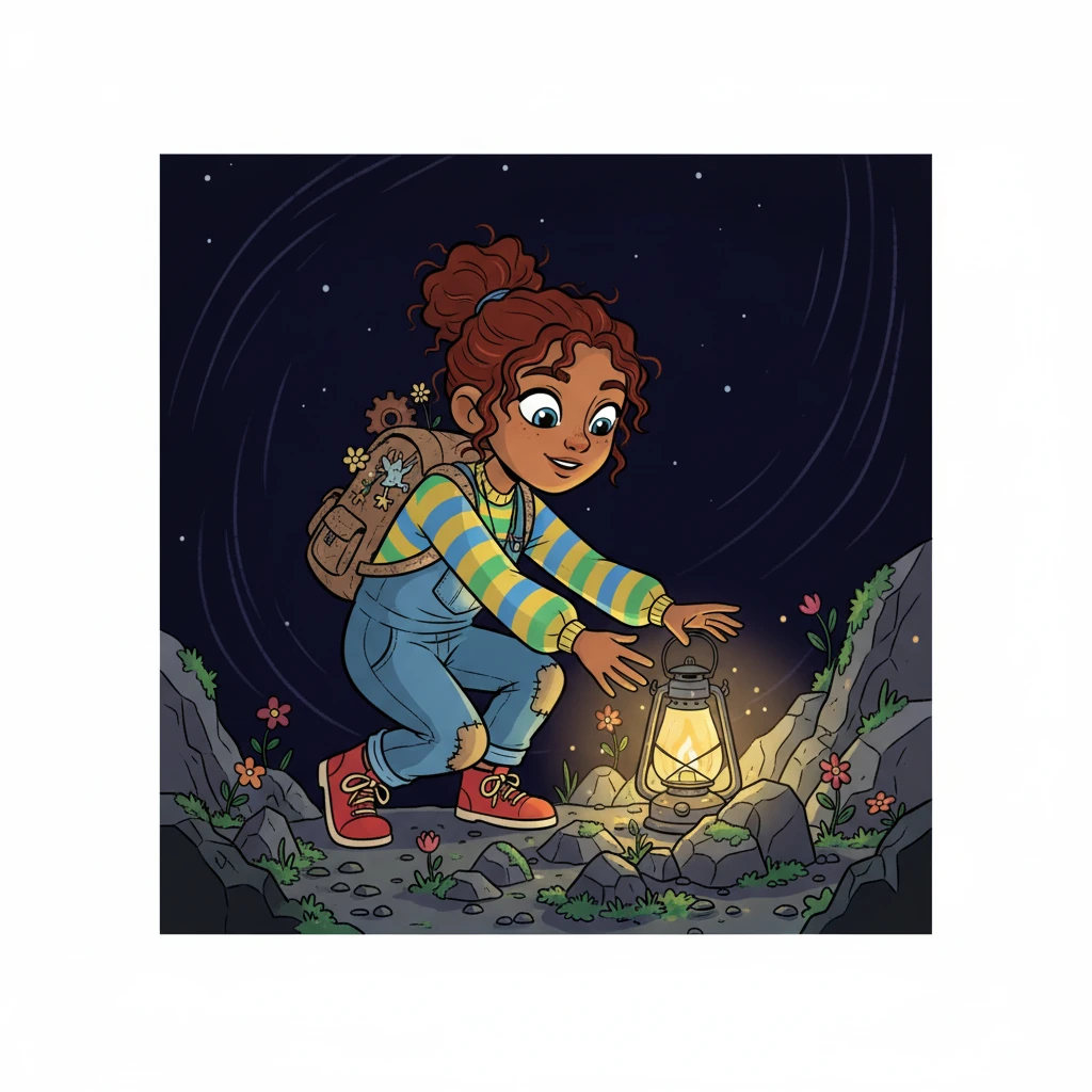 There, nestled amongst rubble, was a small lantern. It seemed to defy the darkness, its light flickering with a gentle warmth. As Elara reached for it, the light illuminated her face, a symbol of hope in the desolation.