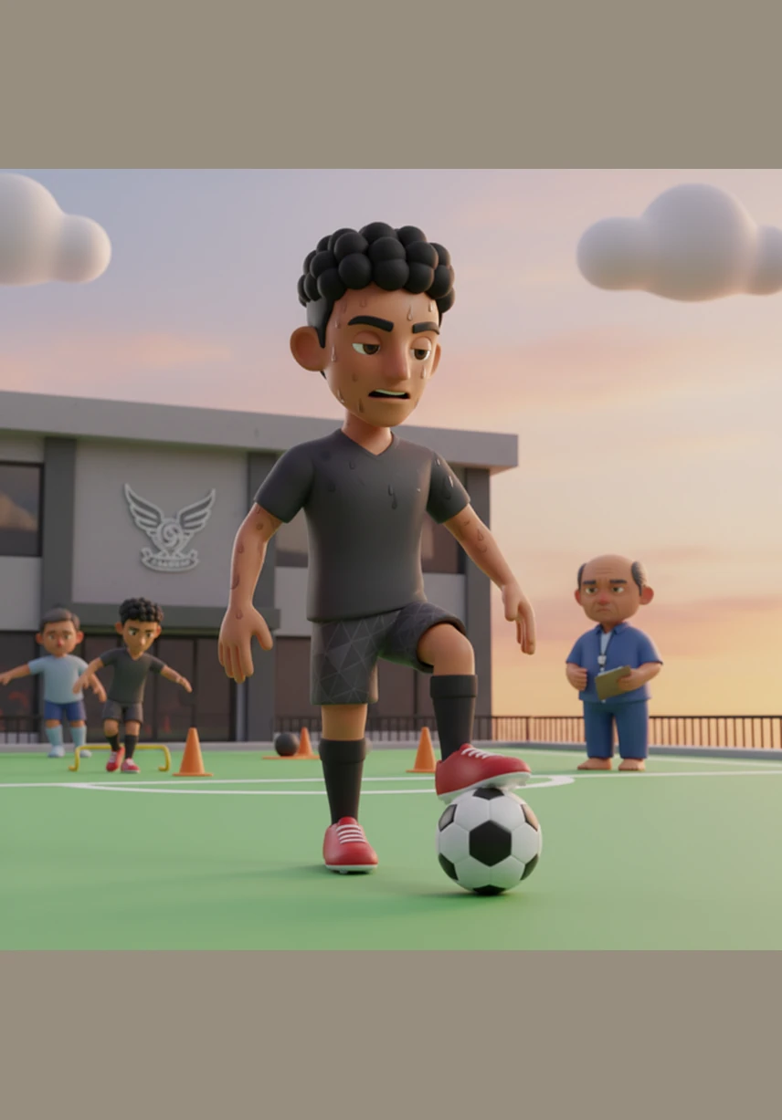 At the elite academy, Arga faces intense competition and grueling training sessions from dawn until dusk. He pushes his limits every day, transforming from a raw talent into a disciplined and tactical athlete.