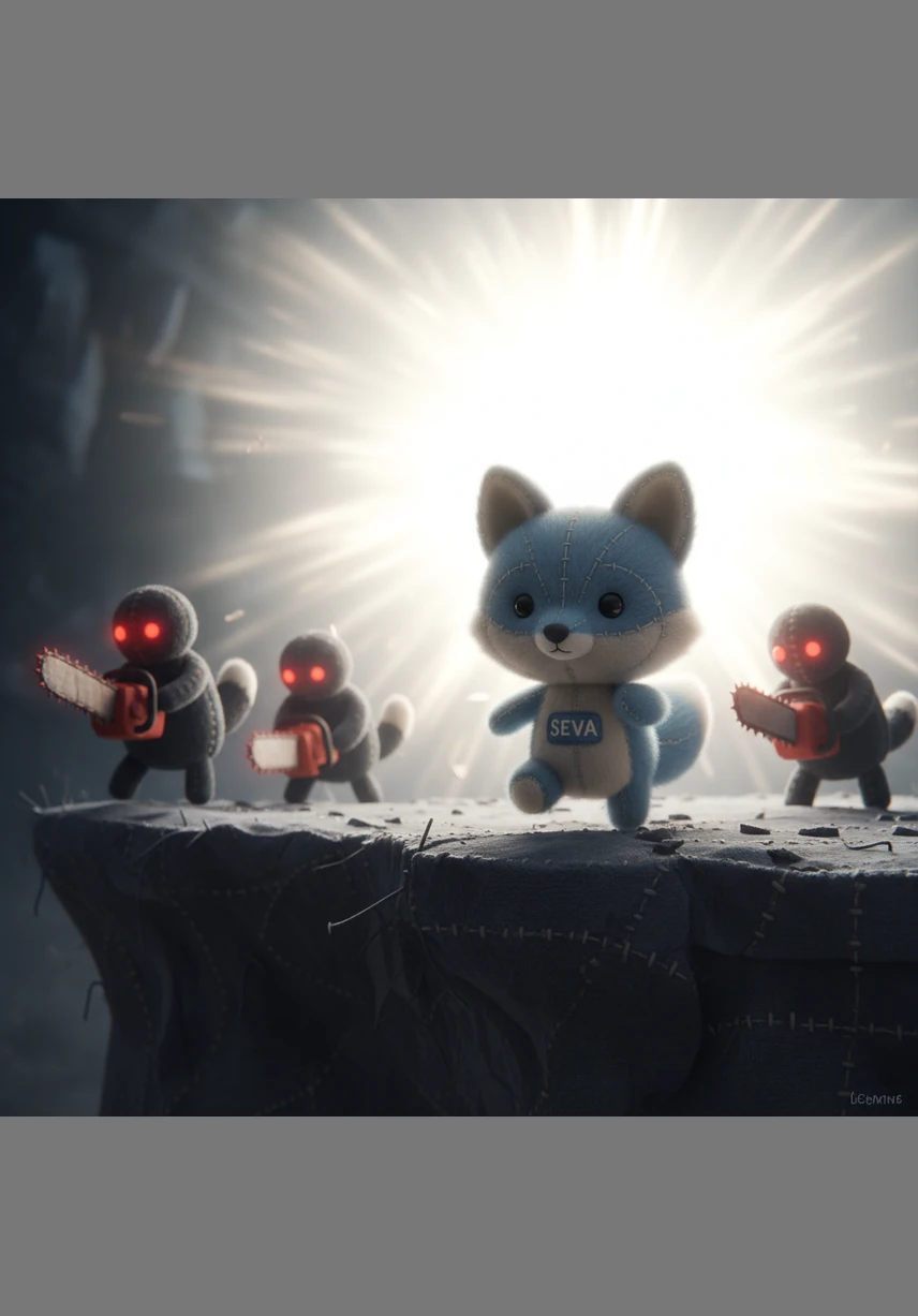 Когда преследователи почти настигли его у самого края, Сева заметил впереди ослепительную вспышку чистого белого света. Этот свет манил его своей теплотой, обещая долгожданный конец этого бесконечного страшного сна.