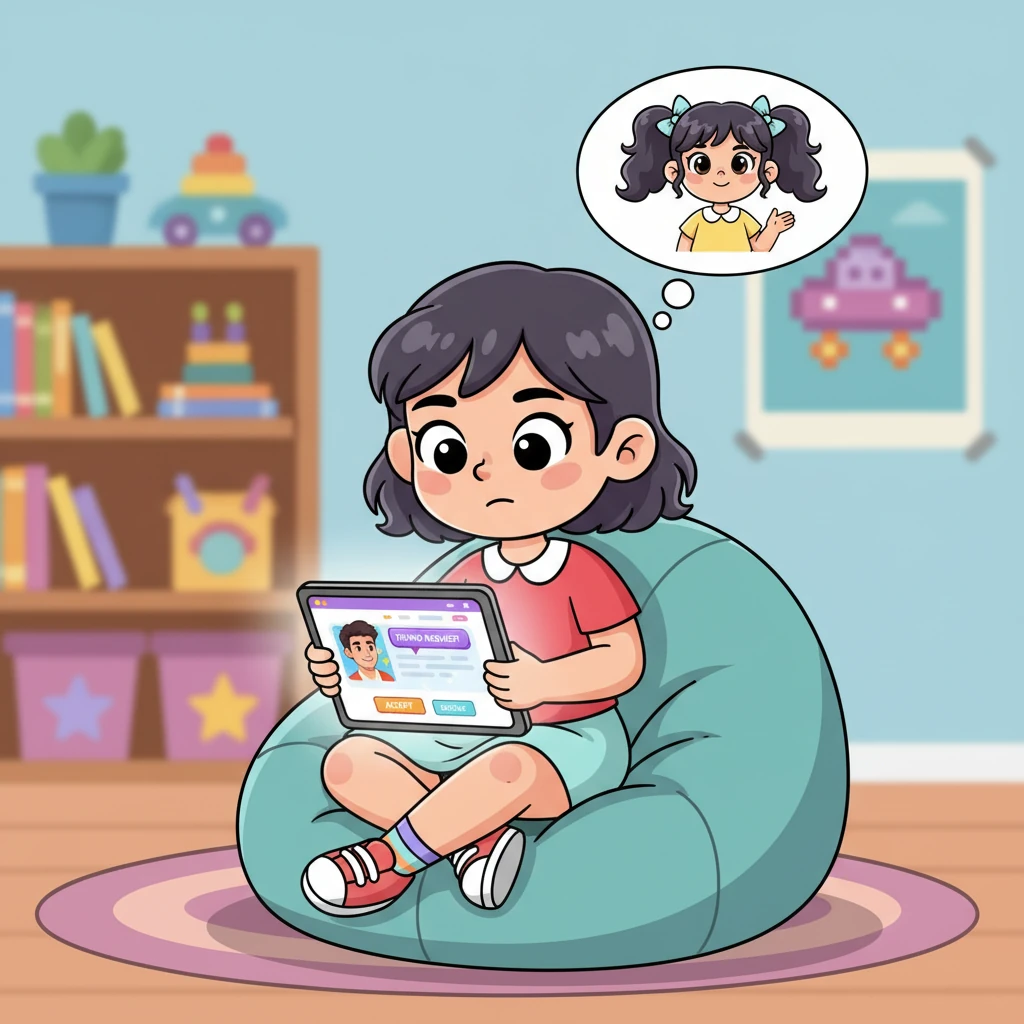 रिया एका गेमिंग वेबसाइटवर होती, तेव्हा तिला एका अनोळखी व्यक्तीकडून मैत्रीची विनंती आली. त्या व्यक्तीचा प्रोफाइल फोटो खूप आकर्षक होता, पण रियाला थोडा संशय आला. तिने सायलीच्या शब्दांची आठवण केली.