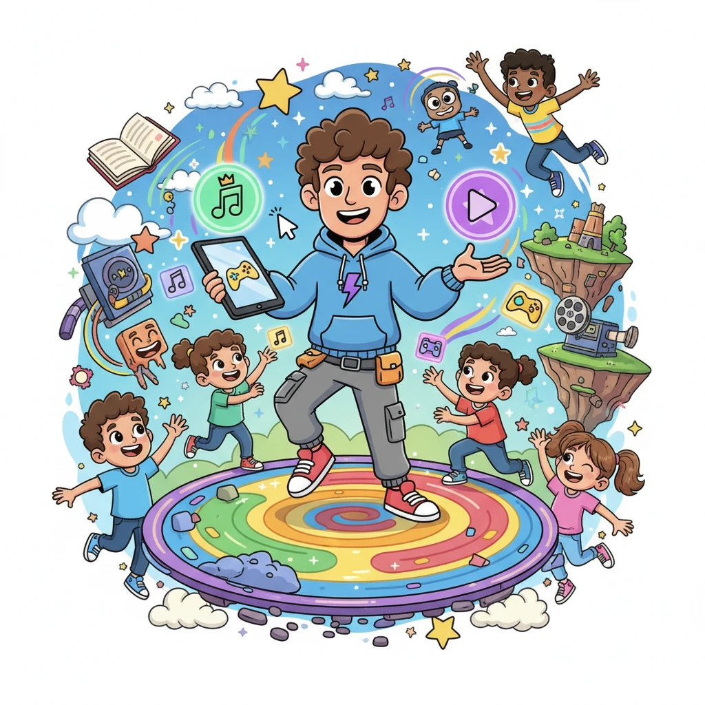 دنیای شاد رایان - 创意想象