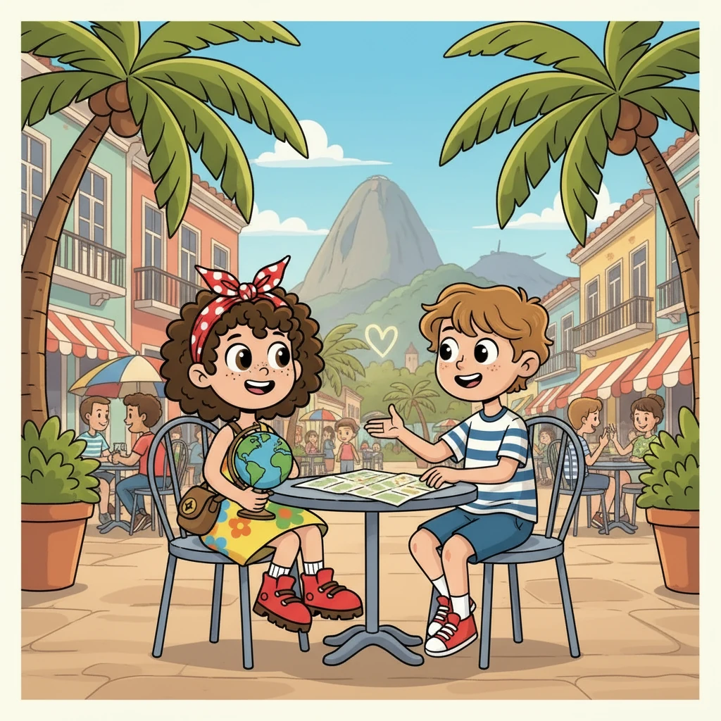 Em um café ensolarado no Rio de Janeiro, Aline conheceu Leo. Ele era mais novo, charmoso e compartilhava sua paixão por viagens. A conexão foi imediata, e a faísca da atração acendeu um novo capítulo em sua vida, um que desafiava seus medos.