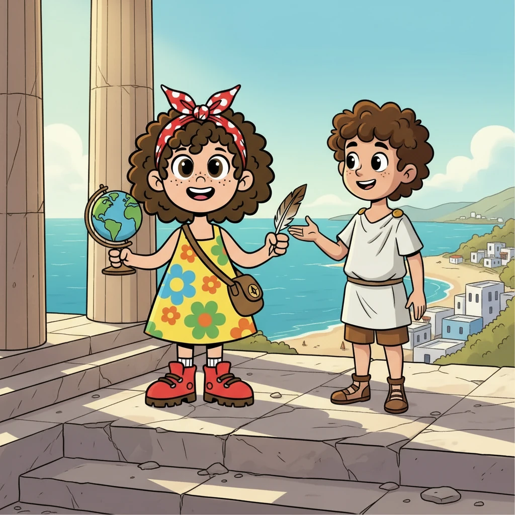 Na Grécia, banhada pelo sol, eles exploraram ruínas antigas e praias paradisíacas. Leo, com seu olhar aventureiro, ensinou Aline a abraçar cada momento, a se entregar às emoções e a valorizar a simplicidade da vida. O medo de Aline começou a diminuir.