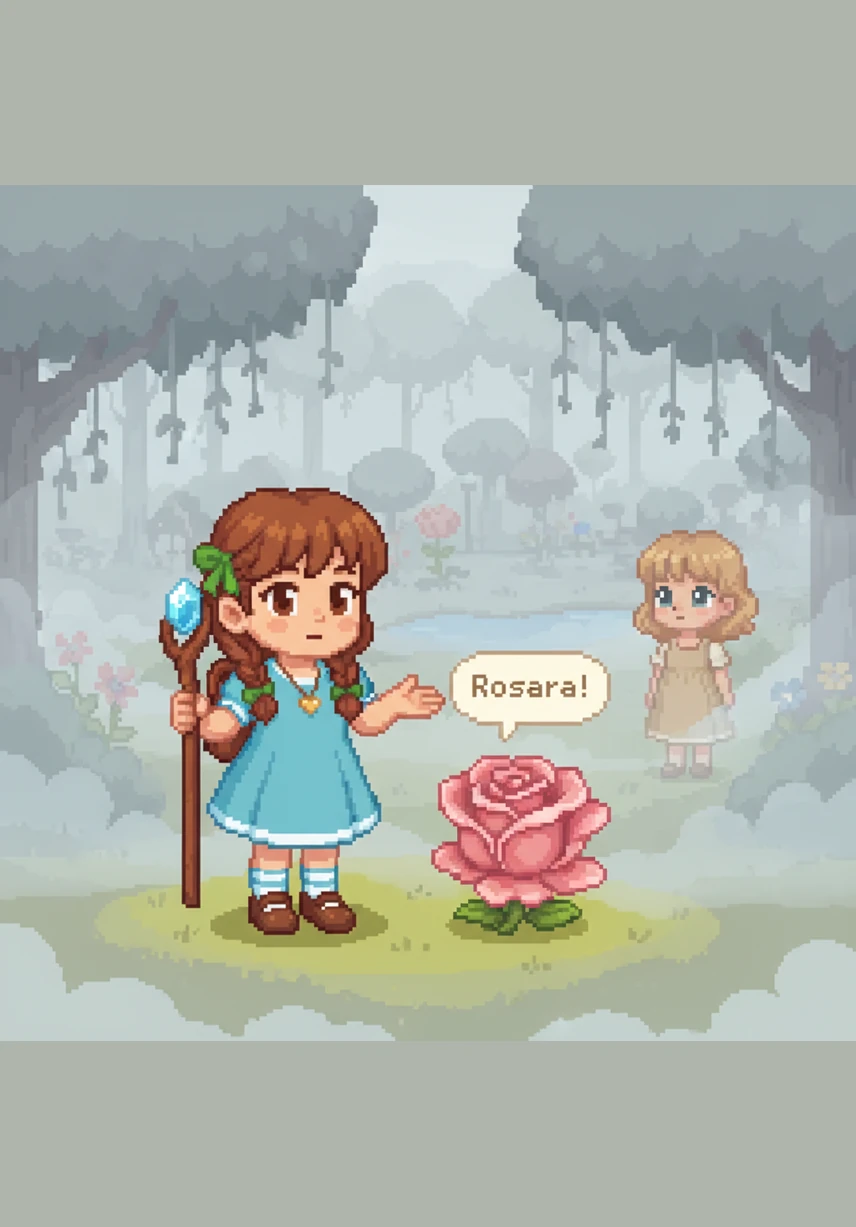 Rosara spoke of the Kingdom of Petals, a place where colors were music and the air smelled of pure joy. However, a thick, grey mist had settled over the land because people stopped believing in magic. The rose pleaded with Lily to help restore the light to her fading home.