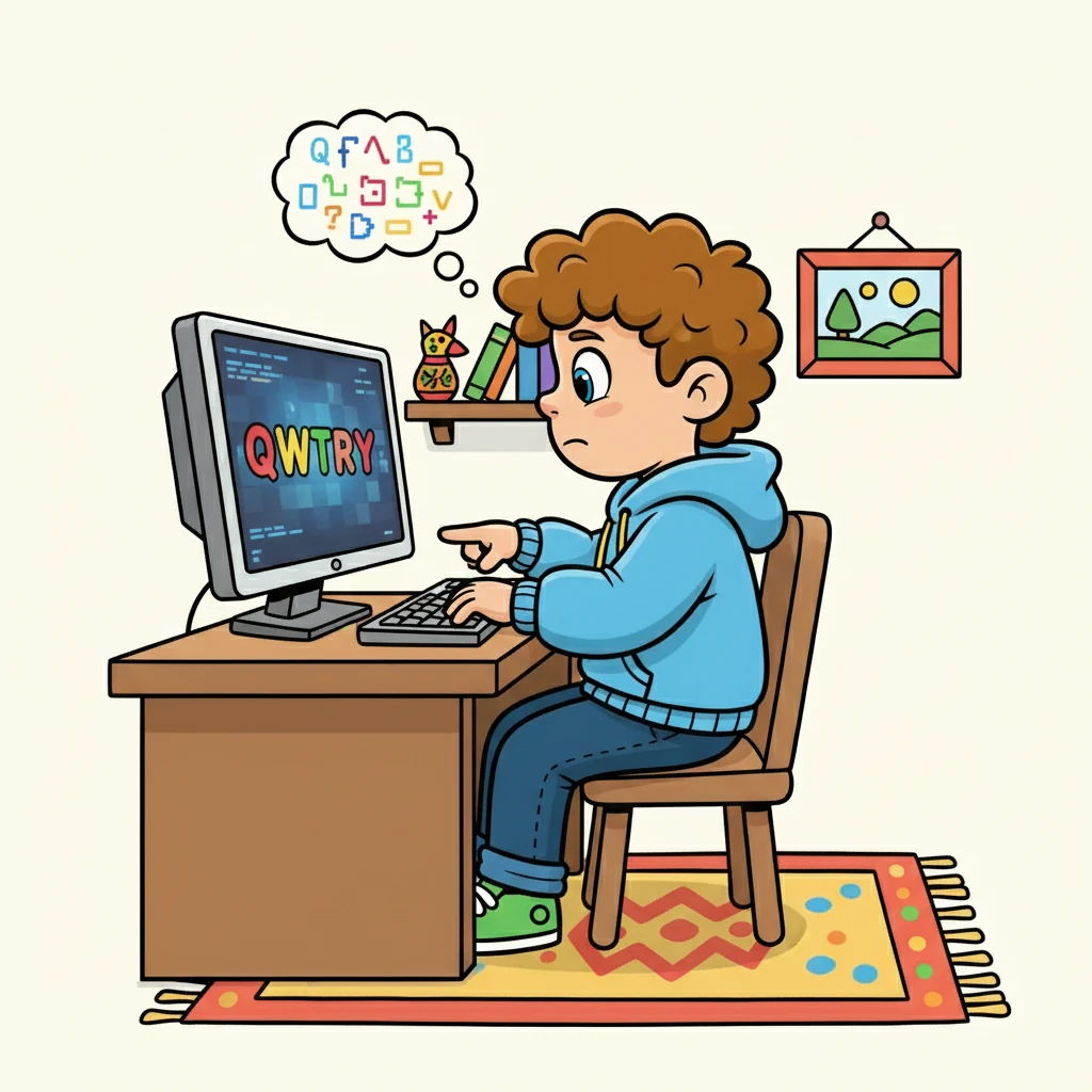 Загадка Клавиатуры QWERTY - Educational stories