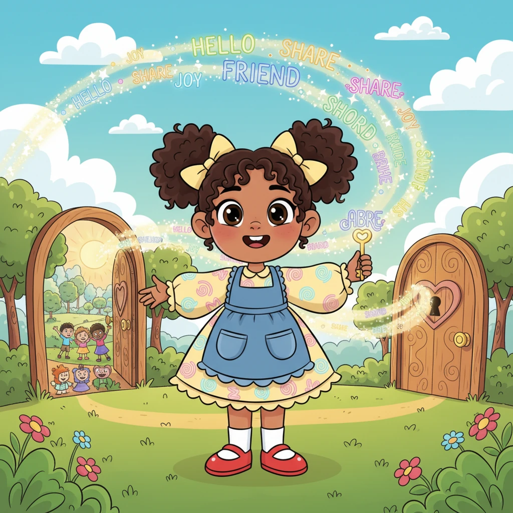 Sofia and the Magic Words that Open Doors - 教育故事