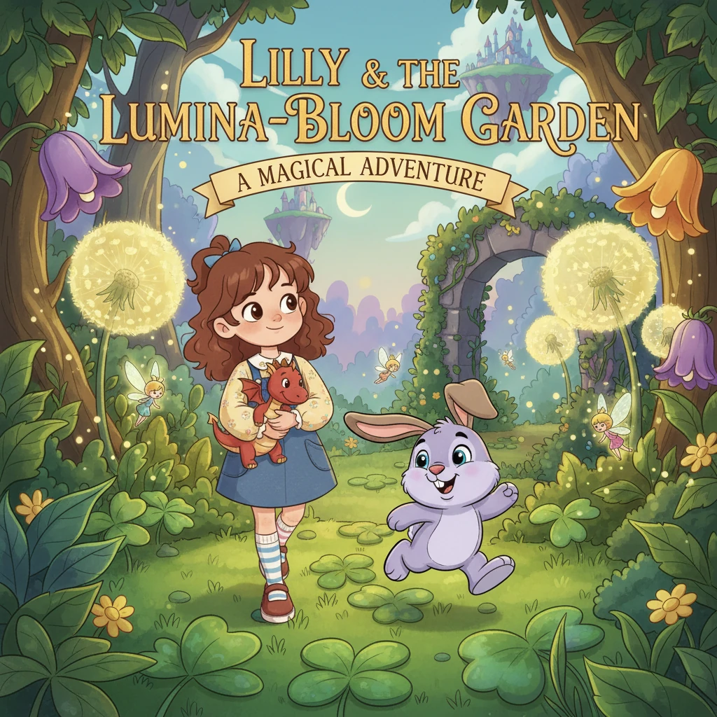 Lily's Magic Brush - fairy-tale