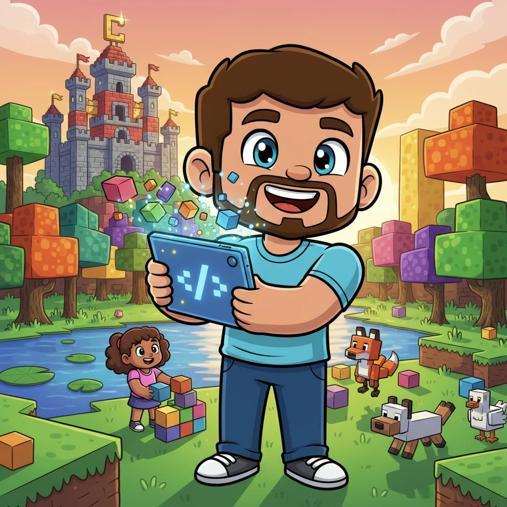 The Secret of Blocky Bob's World - adventure