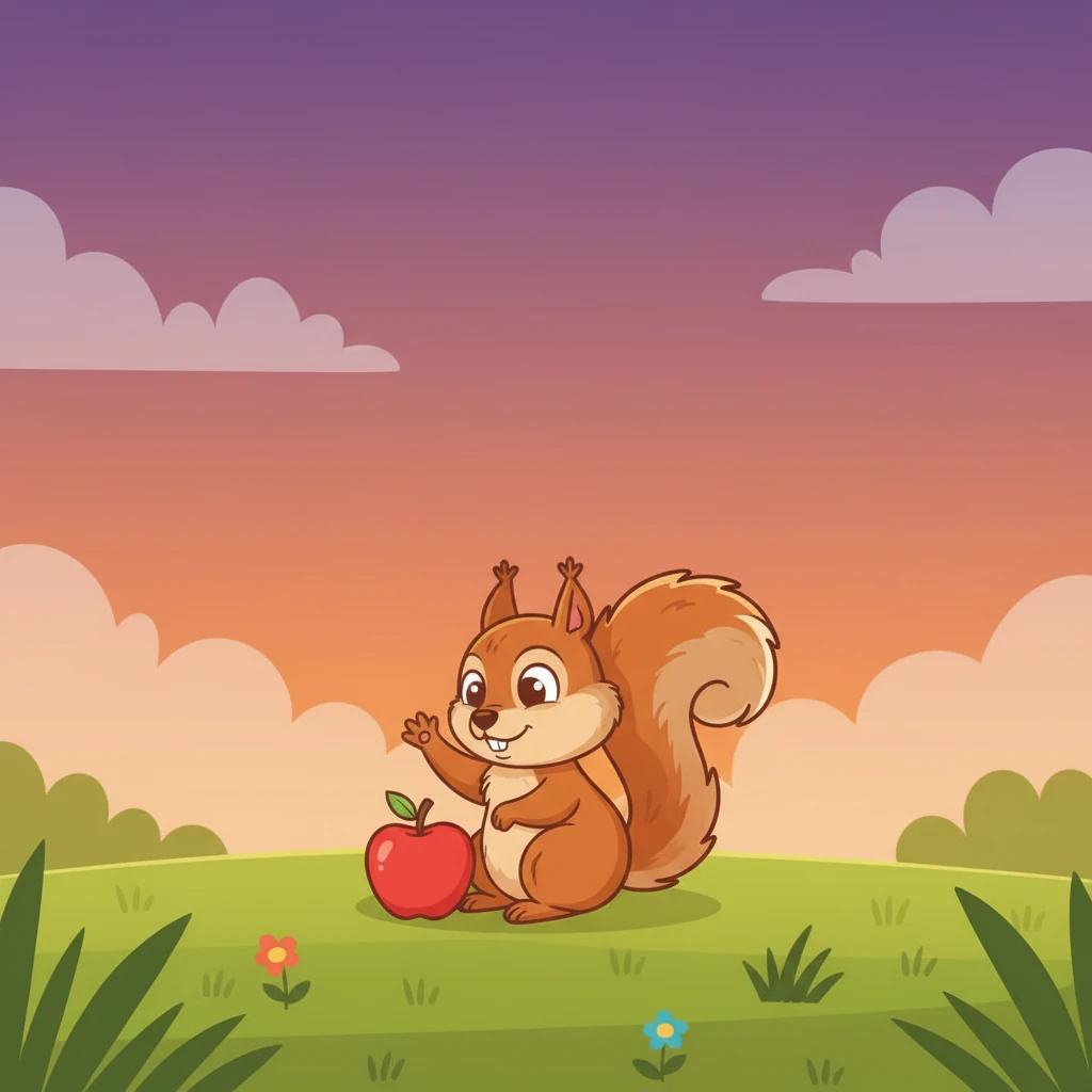 The sky turned a beautiful orange and purple. Pip remembered all the friendly faces they had met. Each 'hi' had brought a new smile, making their heart feel warm and full.