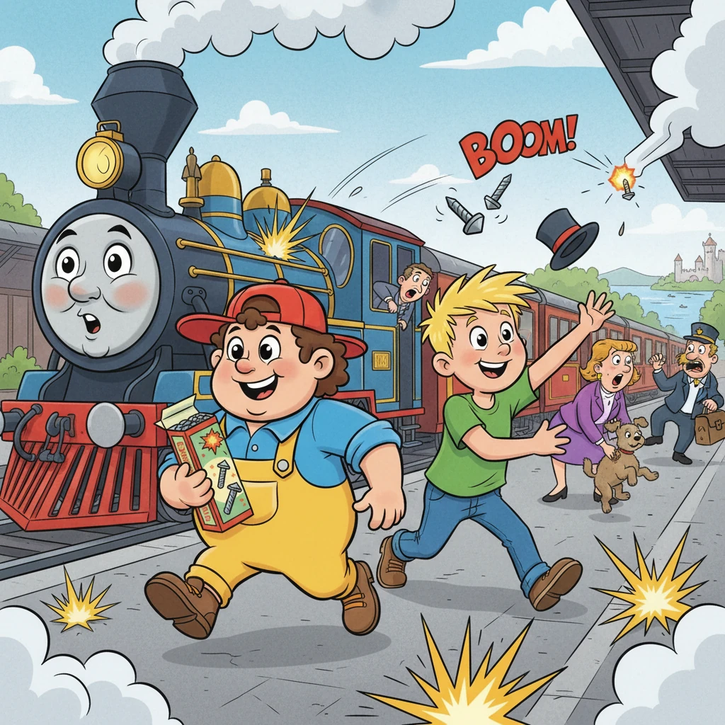 Heinzi and the Big Bang Prank - adventure