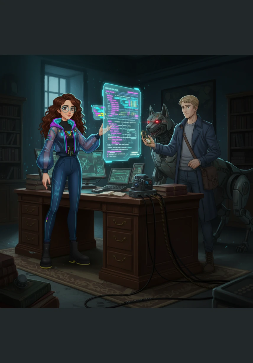 Forced to collaborate on a history project, Luiza slammed her notebook down, finally snapping at Arkadi for his refusal to take anything seriously. She told him to stop calling her those names and just do the work, her voice trembling with years of suppressed resentment. Arkadi stood up, his height looming over her, his expression turning from lazy indifference to a dark, focused intensity.