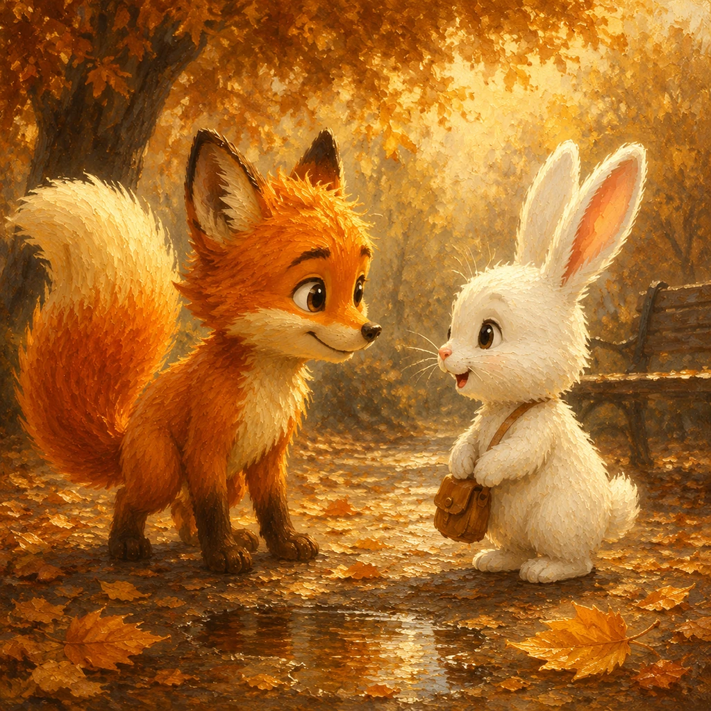 The Golden Leaf Friendship