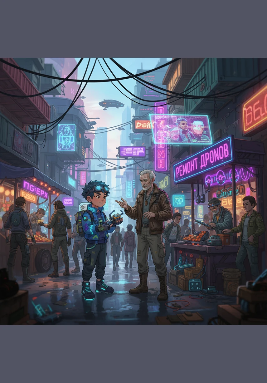 At the bustling and colorful central bazaar, Aibek is surrounded by the rich aromas of spices and freshly baked lepeshka bread. Smiling vendors offer him tastes of sweet dried apricots and juicy melons grown under the warm southern sun.