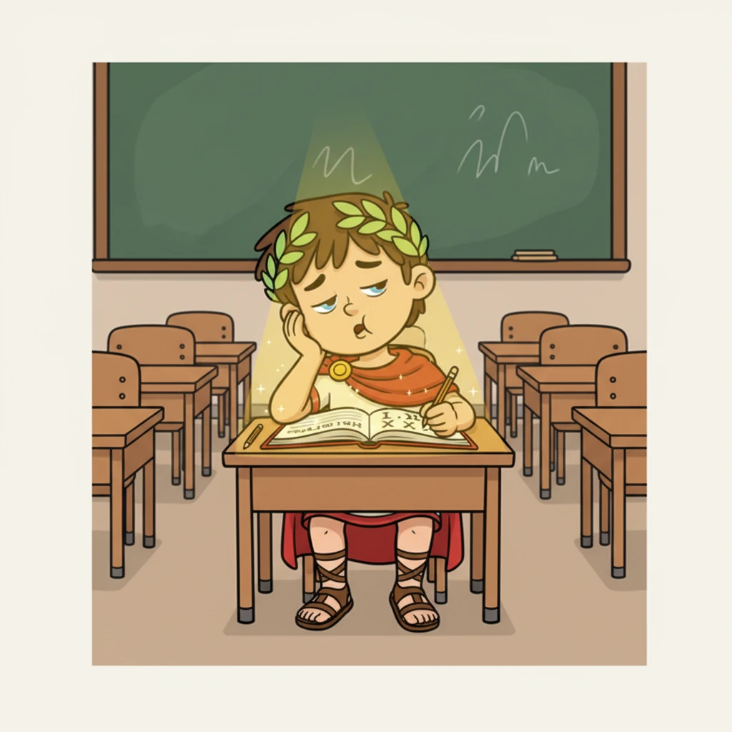 Filipovo Dobrodružství s Římskými Číslicemi - educational