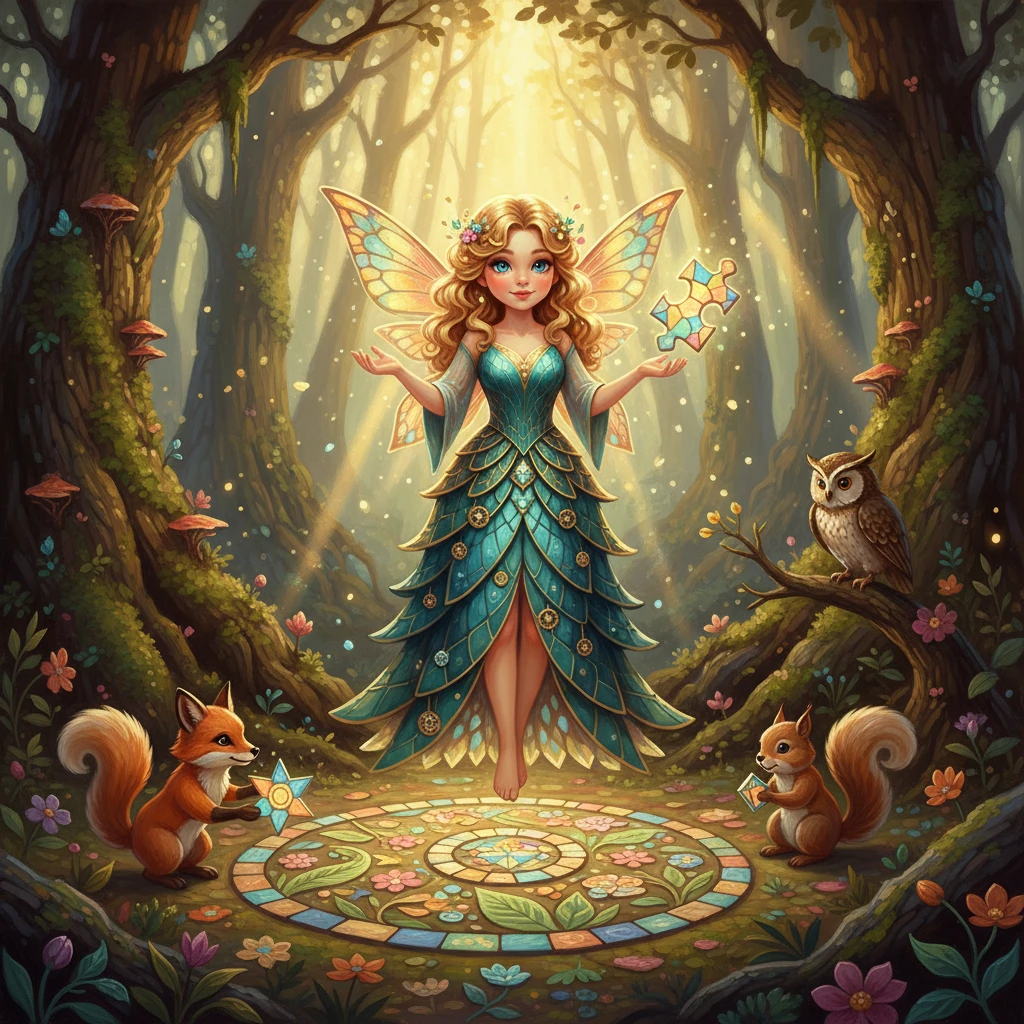 Fata Serena e le Piastrelle Magiche - 童话故事