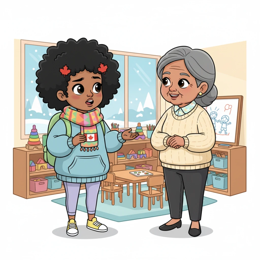 Nia reflected on the differences she observed, her brow furrowed in thoughtful curiosity as she chatted with a kind colleague. She expressed her wonder at the Canadian approach to fostering autonomy in very young children. Her colleague smiled, explaining the philosophy behind it.