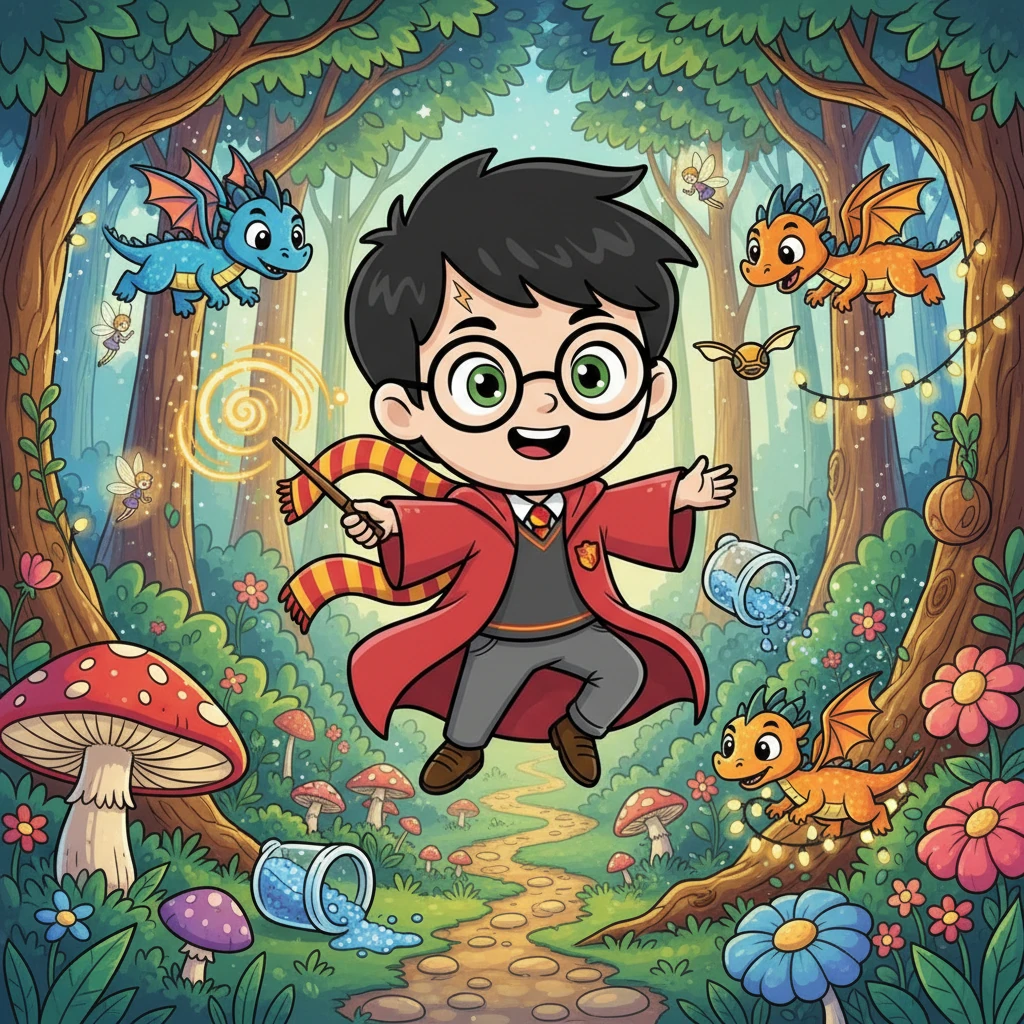 אורן הקוסם והדרקונים השובבים - adventure