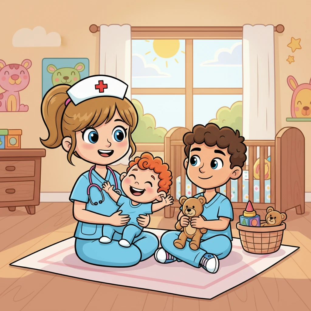 Not long after, another happy surprise joined their bustling family. Their second son, Sam, a mischievous little redhead, completed their cozy nest. Their two boys brought double the giggles and double the cuddles.