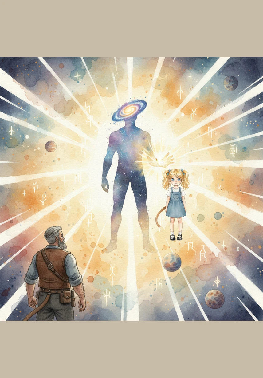 As the choices were finalized, the white void began to dissolve into brilliant streaks of light. The ten thousand contestants were cast out across the infinite multiverse, their old identities fading as they prepared for their new lives.