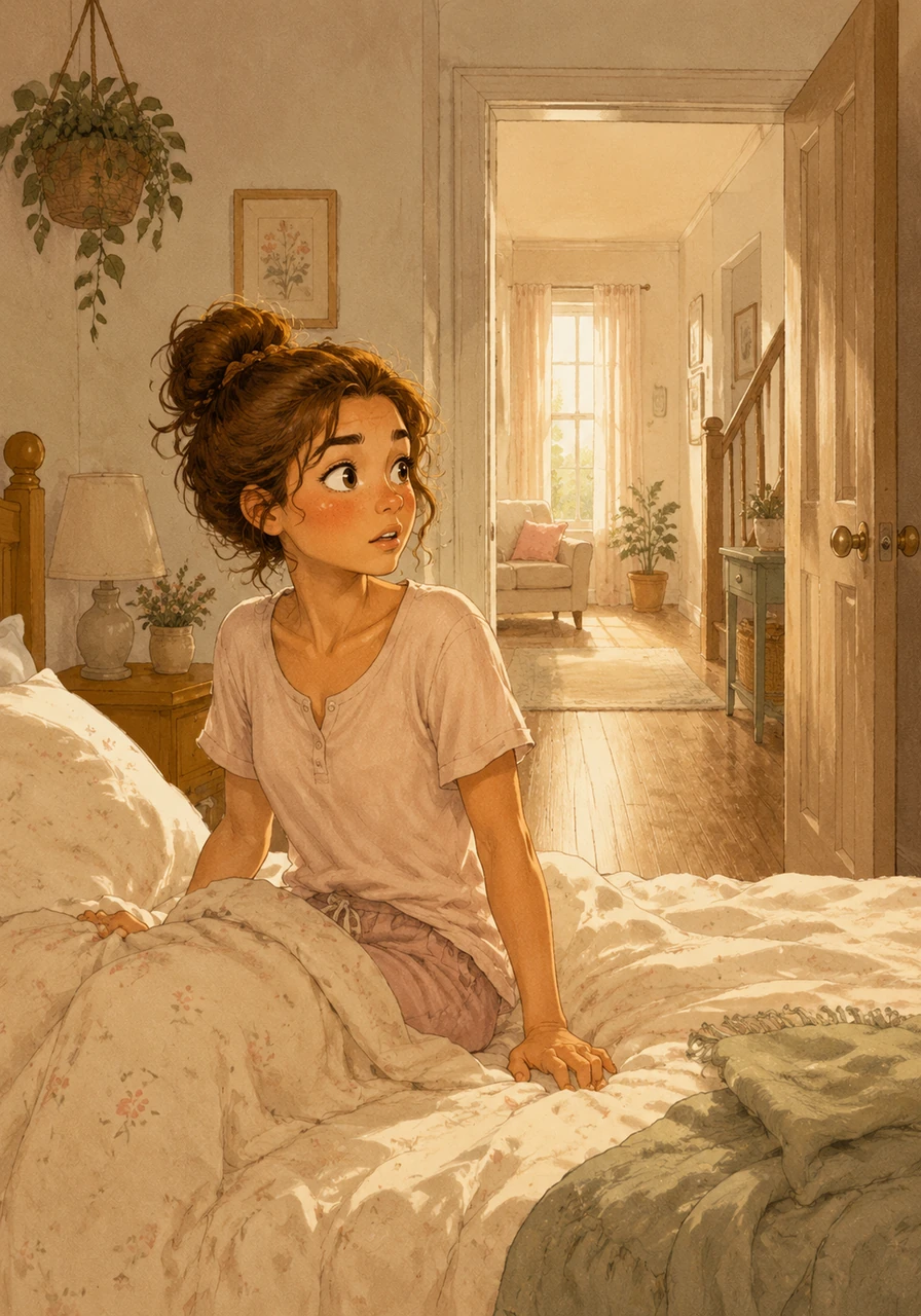 On Mother’s Day morning, Maya opens her eyes to a strange and heavy silence. Instead of the usual morning chaos, the house is eerily quiet, making her heart race with curious anticipation as she steps out of bed.