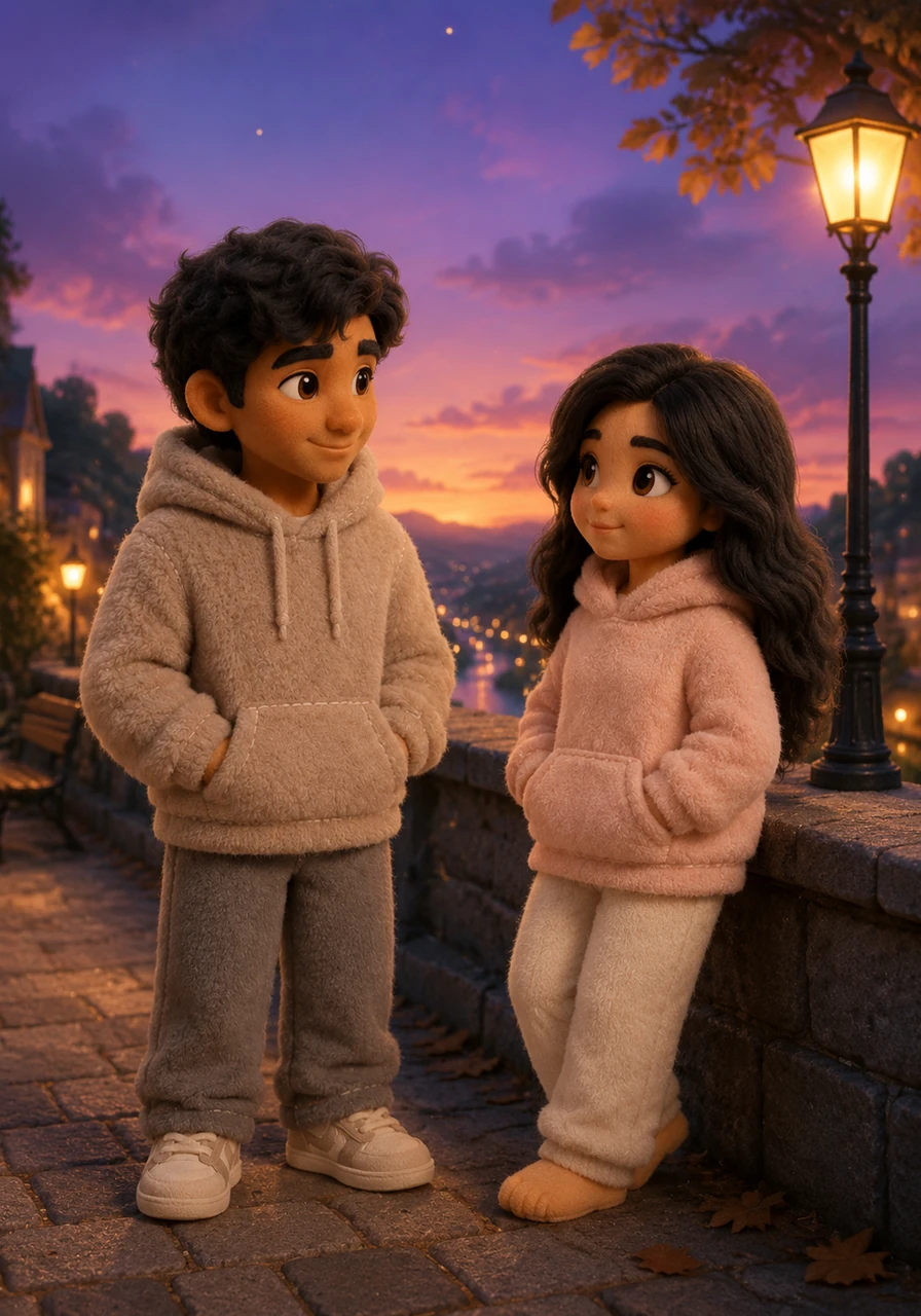 Under a sky painted with the first hints of twilight, Prasad and Priyanka share a quiet conversation that feels different from any other. There is a natural, magnetic pull between them, a soft connection that turns a simple meeting into the beginning of something extraordinary.