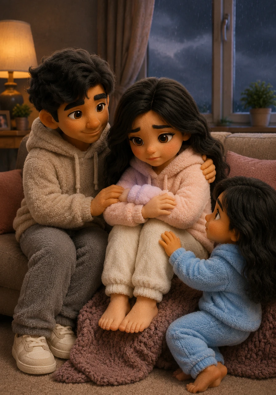 When shadows of doubt or bad days loom, Prasad stays close, offering a steady hand and a patient ear to Priyanka’s emotional thoughts. He doesn't look for the exit during the difficult moments; instead, he chooses to lean in, proving that their bond is stronger than any argument.